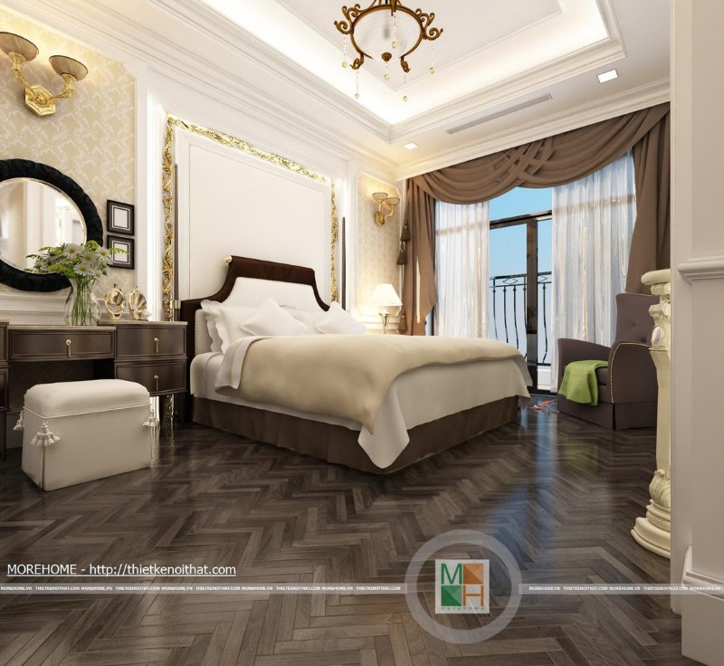 Thiết kế chung cư royal tân cổ điển