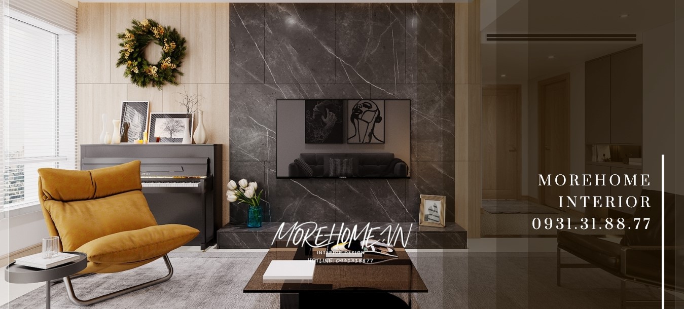 Thiết kế nội thất chung cư Thăng Long Number One phong cách hiện đại