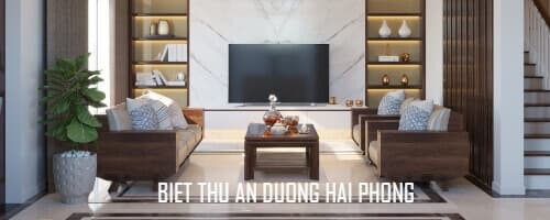  Thiết kế nội thất biệt thự hiện đại 2 tầng tại xã Nam Sơn huyện An Dương Hải Phòng