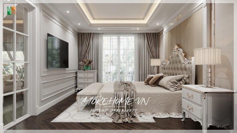 Thiết kế nội thất biệt thự Geleximco