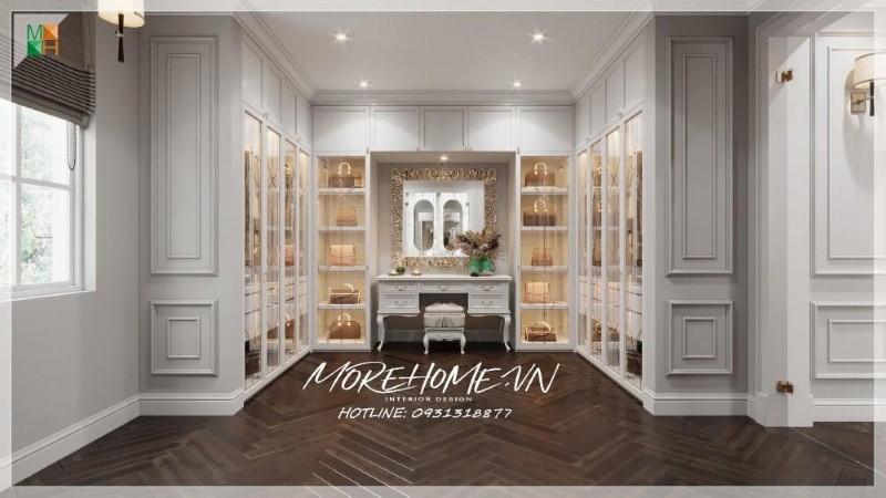 Thiết kế nội thất biệt thự Geleximco