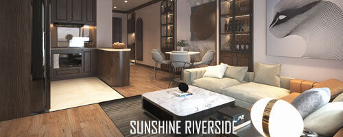  Thiết kế nội thất chung cư Sunshine Riverside hiện đại