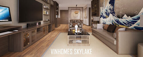  Thiết kế chung cư Vinhomes Skylake phong cách Nhật 