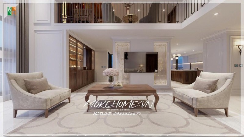 Thiết kế căn hộ Duplex Trung Yên