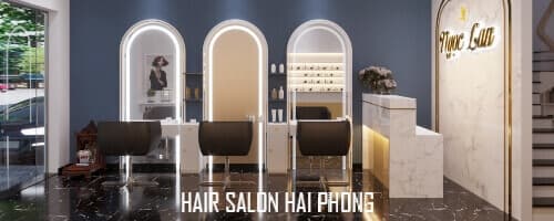  Thiết kế nội thất Salon tóc hiện đại, sang trọng đẹp tại Hải Phòng