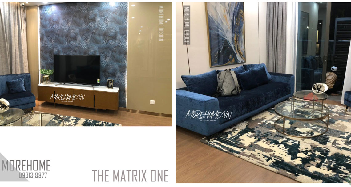 Thi công nội thất căn hộ mẫu The Matrix One Mỹ Đình
