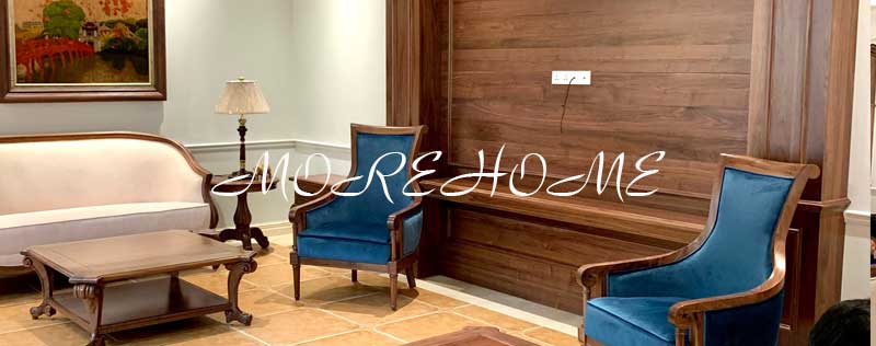  Thi công nội thất biệt thự phong cách tân cổ điển từ gỗ óc chó sang trọng