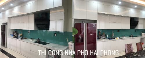  Công trình thi công nội thất nhà lô phố tại phường Sở Dầu Hải Phòng