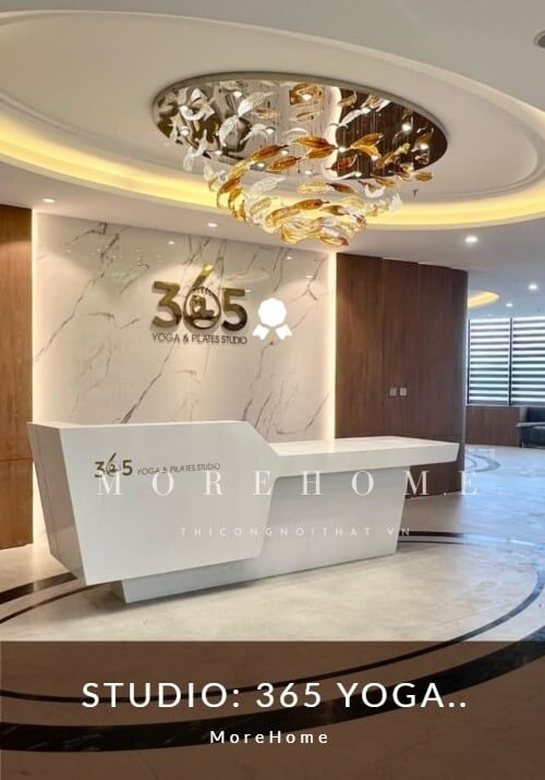  Thiết kế thi công trung tâm Yoga lớn nhất miền Trung 365 Yoga & Pilates tại Vinh Nghệ An