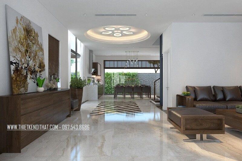 Thiết kế nội thất biệt thự