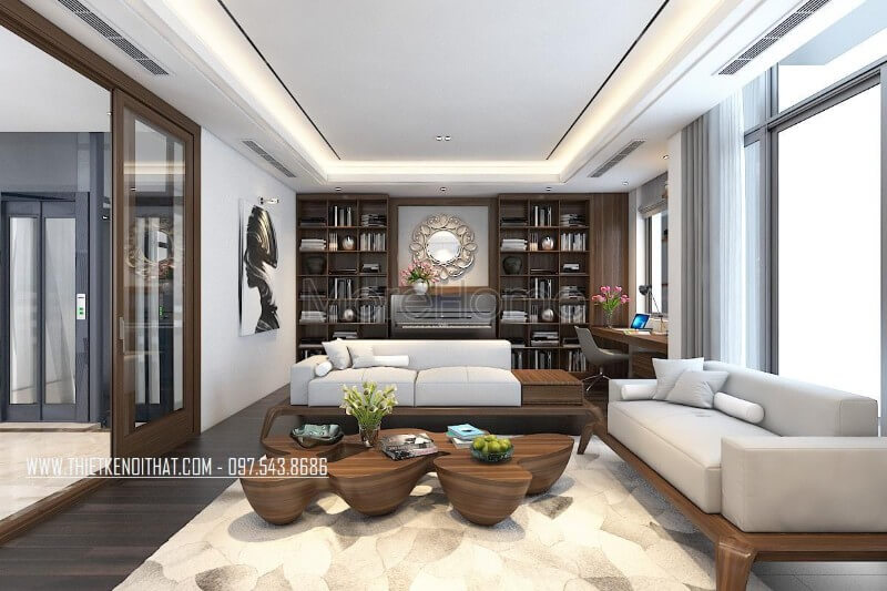 Thiết kế nội thất biệt thự