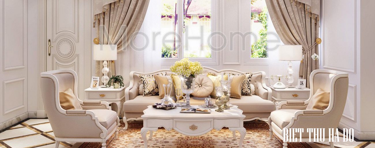  Thiết kế biệt thự tân cổ điển Hà Đô
