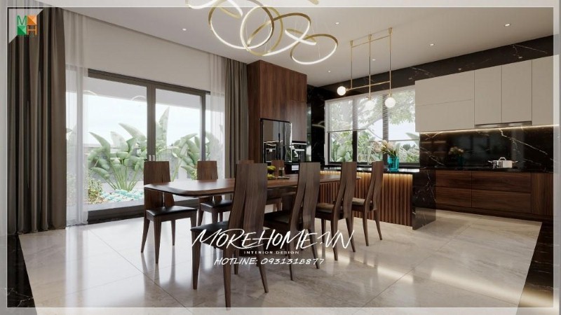 Thiết kế nội thất biệt thự hà tĩnh