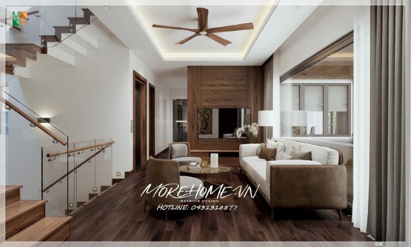 Thiết kế nội thất biệt thự hà tĩnh