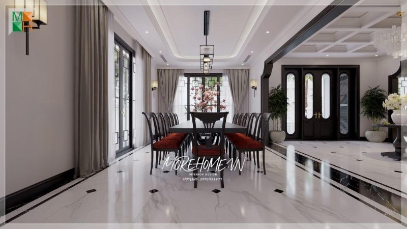 Thiết kế nội thất biệt thự tại quảng ninh