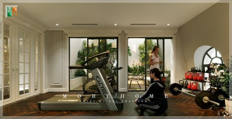 Thiết kế nội thất biệt thự tại Vĩnh Phúc