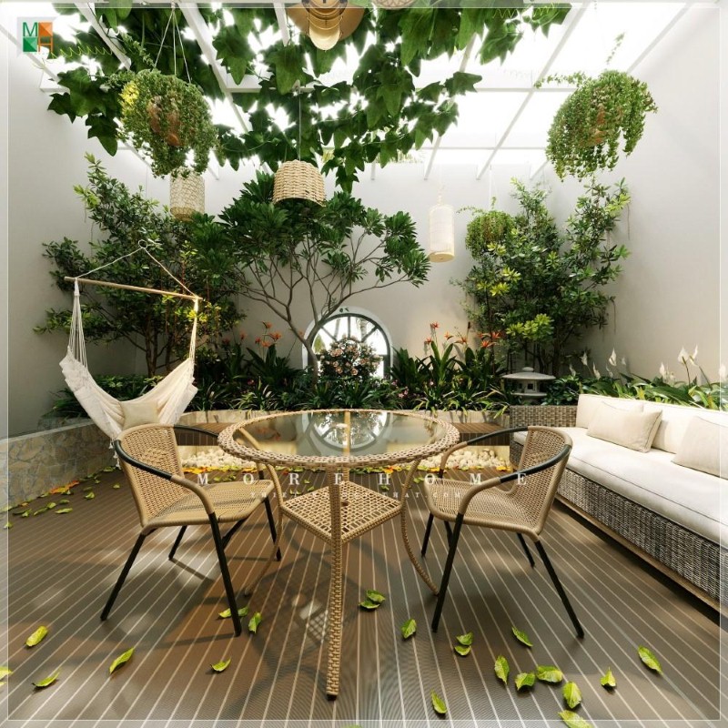 Thiết kế nội thất biệt thự tại Vĩnh Phúc