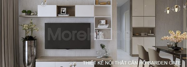  Thiết kế chung cư nội thất hiện đại sang trọng căn hộ Garden Gate