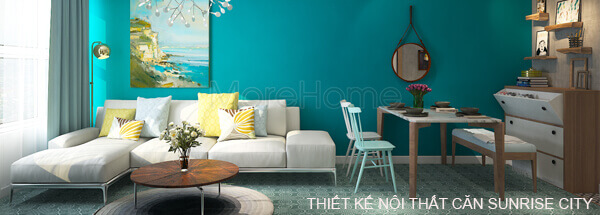  Thiết kế nội thất căn hộ 1 phòng ngủ tại sunrise city quận 7 hồ chí minh