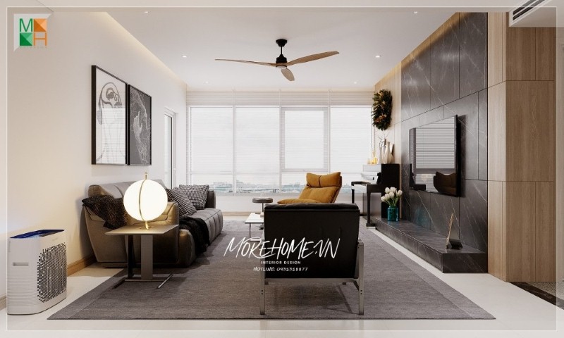 Thiết kế nội thất chung cư Thăng Long Number One