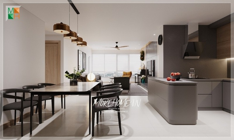 Thiết kế nội thất chung cư Thăng Long Number One