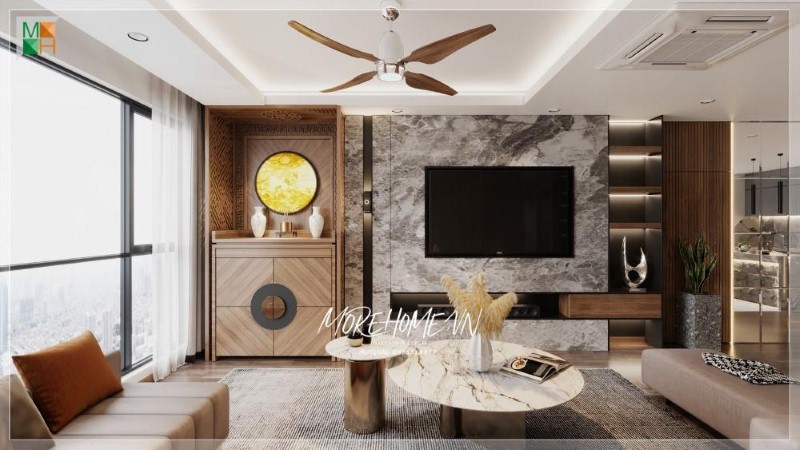 Thiết kế nội thất chung cư FLC Twin Tower