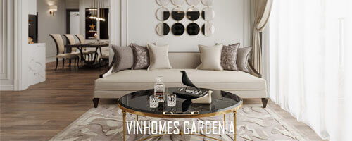  Thiết kế nội thất chung cư Vinhomes Gardenia phong cách đương đại sang trọng