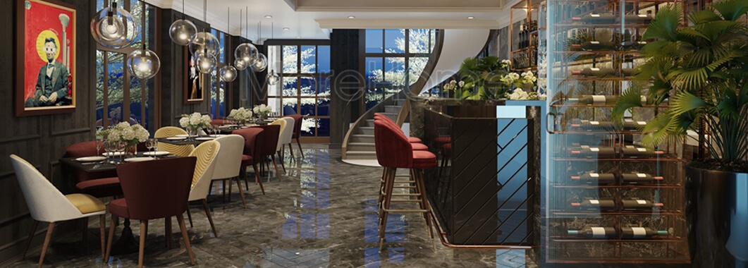  Thiết kế kiến trúc khách sạn phong cách hiện đại