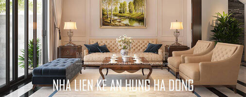  Thiết kế nội thất nhà liền kề tân cổ điển An Hưng phường Dương Nội, quận Hà Đông