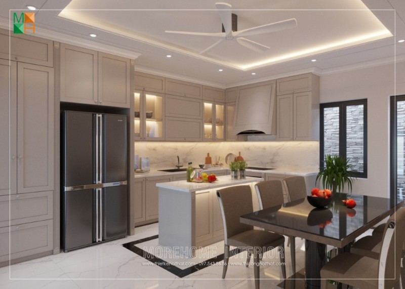 Thiết kế nội thất nhà phố tại hải phòng