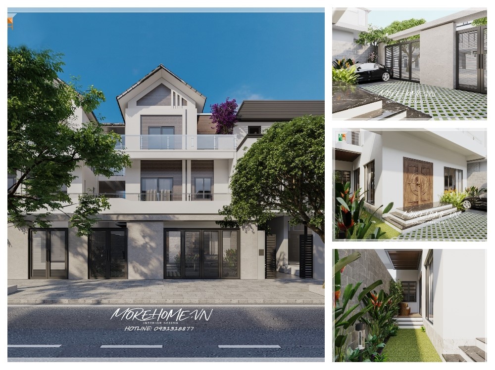 Thiết kế kiến trúc nhà tại Vinh