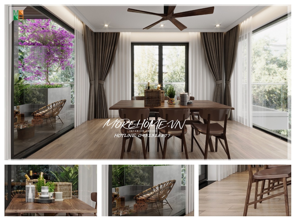 Thiết kế phòng ăn