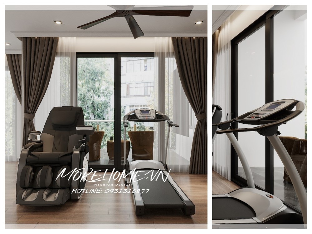 Thiết kế phòng tập thể dục