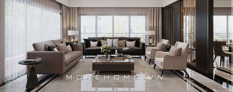  Thiết kế nội thất biệt thự hiện đại cao cấp tại Hải Dương