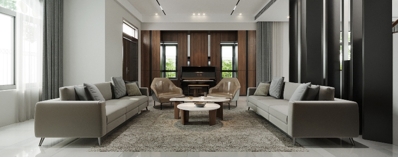  Thiết kế nội thất biệt thự 3 tầng hiện đại tại Vinhomes Monaco Hải Phòng