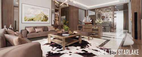  Thiết kế nội thất biệt thự Starlake hiện đại sang trọng tại quận Tây Hồ, Hà Nội