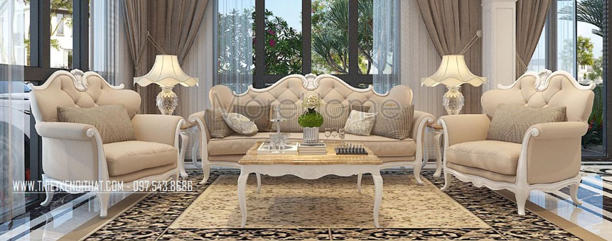  Thiết kế biệt thự Vinhomes Thăng Long sang trọng quý phái với phong cách tân cổ điển thời thượng - Anh Hưng 