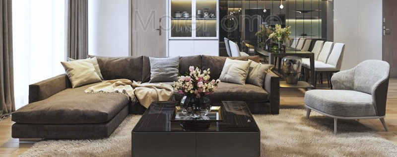  Thiết kế chung cư hiện đại sang trọng tại căn hộ Đảo Kim Cương - Quận 2