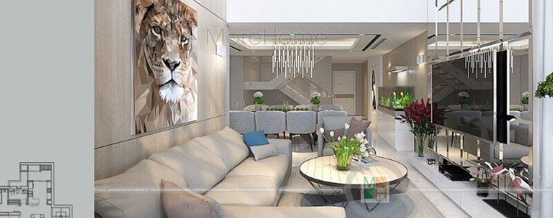  Thiết kế căn hộ Duplex Mulberry Lane nổi bật với phong cách hiện đại sang trọng
