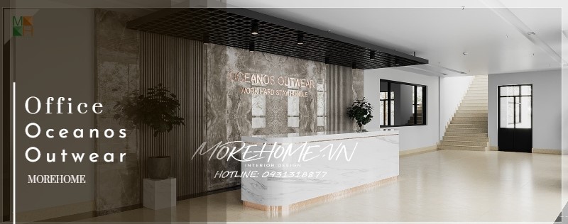  Thiết kế nội thất văn phòng phong cách hiện đại, sang trọng tại Oceanus Outware