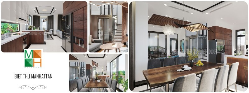 Thiết kế nội thất biệt thự vinhomes imperia phân khu manhattan