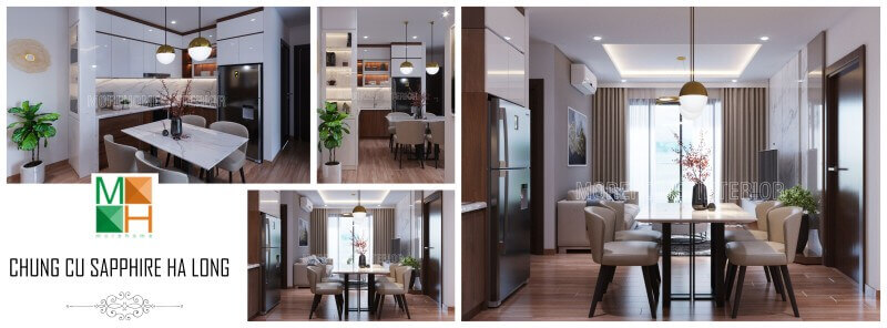 Thiết kế nội thất chung cư Sapphire Hạ Long Quảng Ninh