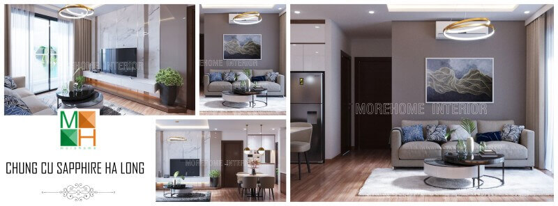 Thiết kế nội thất chung cư Sapphire Hạ Long Quảng Ninh