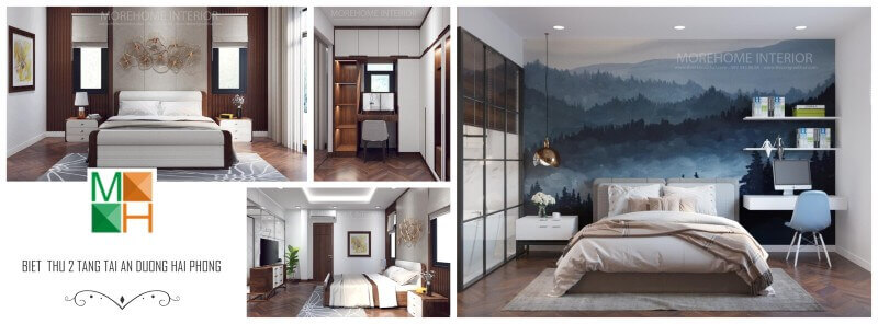 Thiết kế nội thất biệt thự hiện đại 2 tầng tại An Dương Hải Phòng