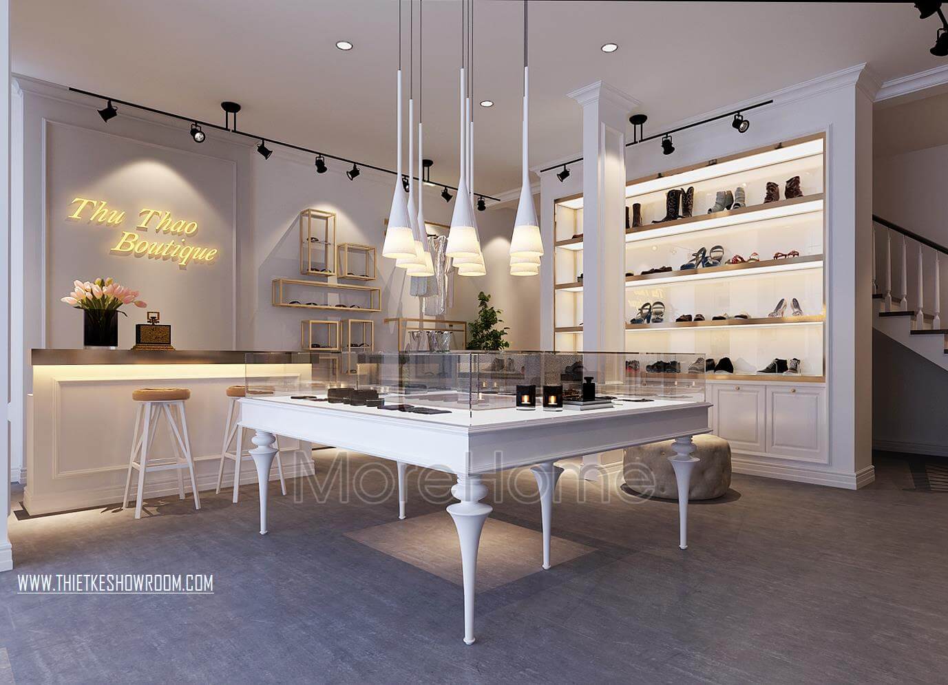 THIẾT KẾ SHOP THỜI TRANG THẢO BOUTIQUE