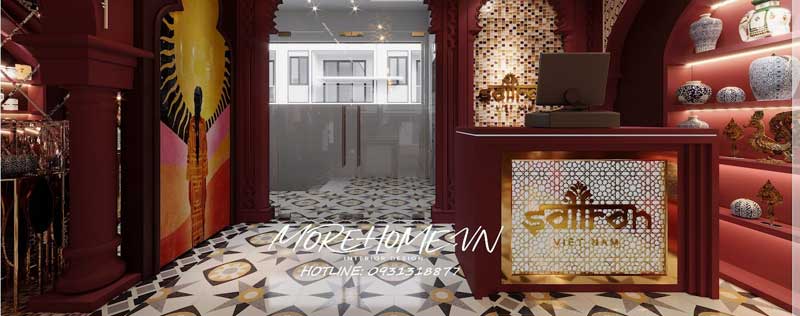  Thiết kế showroom Saffron Việt Nam chuyên nghiệp, đẳng cấp