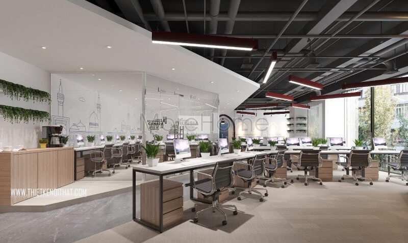 Thiết kế nội thất văn phòng