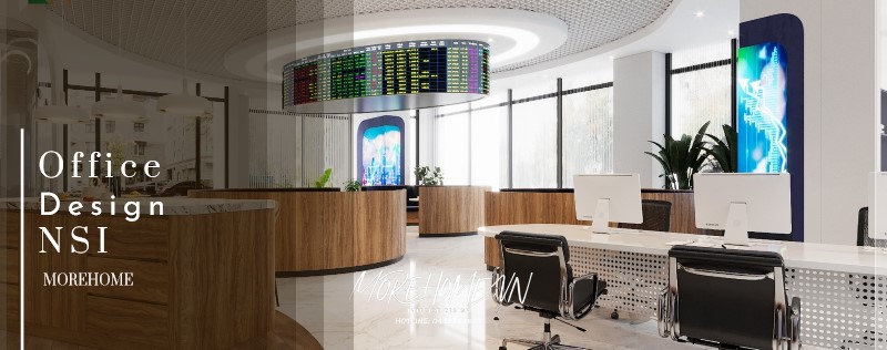  Không gian năng động trong thiết kế văn phòng công ty chứng khoán NSI