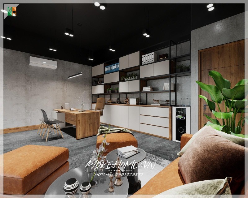 Thiết kế nội thất văn phòng công ty newtek