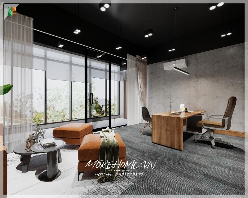 Thiết kế nội thất văn phòng công ty newtek